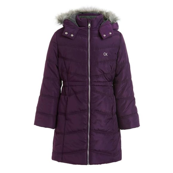 NWT: Calvin Klein Toddler/Little/Big Girls Aerial Jacket